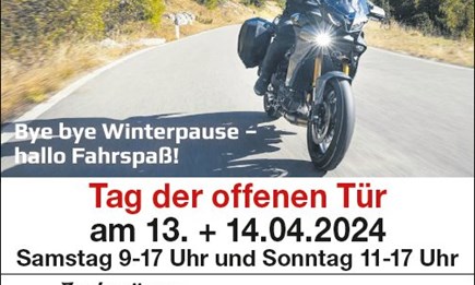Tag der offenen Tür 13./14.04.2024 