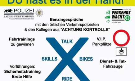 Platte "DU hast es in der Hand!"