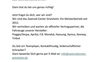 Wir suchen Auszubildende