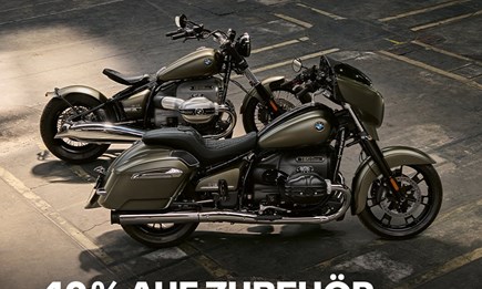 40 % AUF ZUBEHÖR DER BMW R 18 FAMILIE