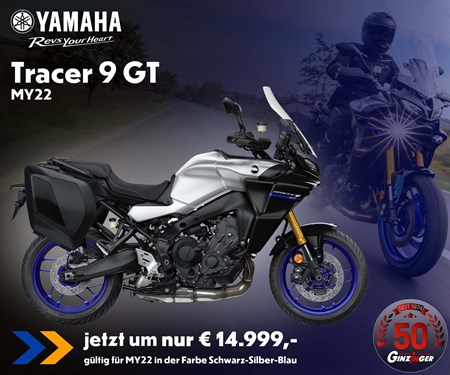 Yamaha Tracer 9 GT - MY22 - jetzt ab € 14.999,-