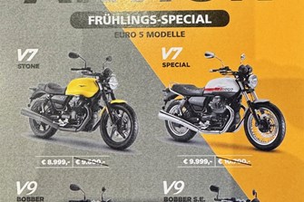 Moto Guzzi - Aktionswochen - Frühlings-Special