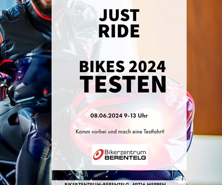 Probefahrt-Event im Bikerzentrum-BERENTELG – Samstag, 08.06.2024