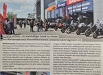 Bericht in der "MotorradSzene"