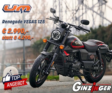Renegade Vegas 125 um nur € 2.990,-