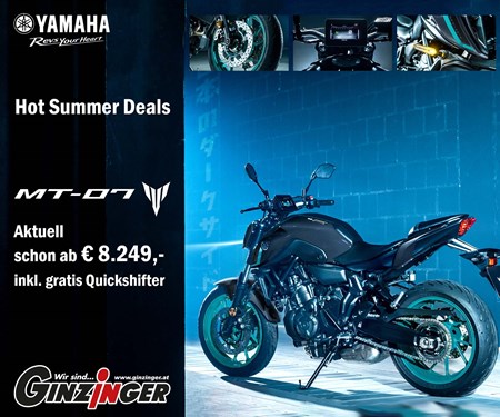 Yamaha Hot Summer Deals - MT-07