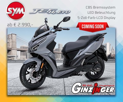 Der neue SYM Jet 14 EVO 125 - jetzt erhältlich