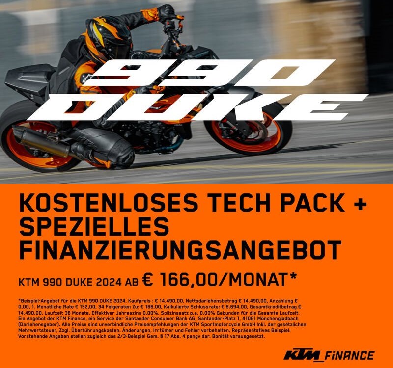 Sonderaktion für die KTM 990 Duke !! 