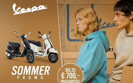 Sommeraktion Vespa Zubehör Gutschein - Bild 1