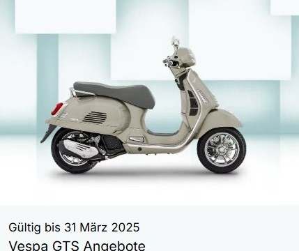 Vespa GTS Angebote