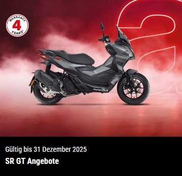 Aprilia SR GT 125 und 200 Angebote