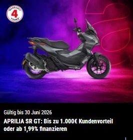 Aprilia SR GT 125 und 200 Angebote