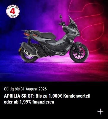 Aprilia SR GT 125 und 200 Angebote
