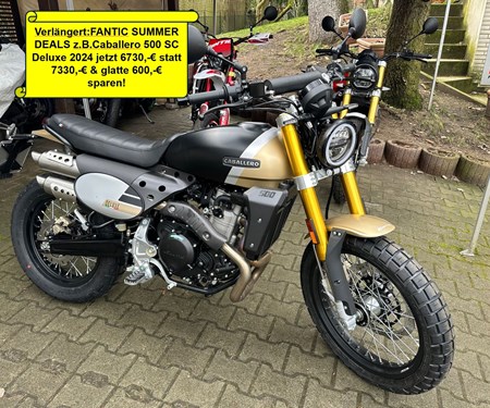 FANTIC SUMMER DEALS  Verlängert - Vorraussetzung Lieferfähigkeit und Zulassung noch bis 31.10.2024 ! 