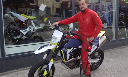 Gott macht das Gewitter - Biker den Donner!