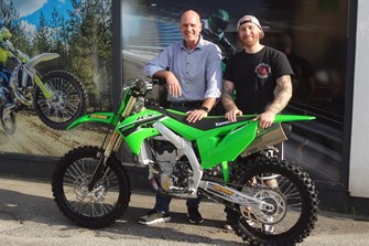 KX 250  ready für die MX Strecke!!