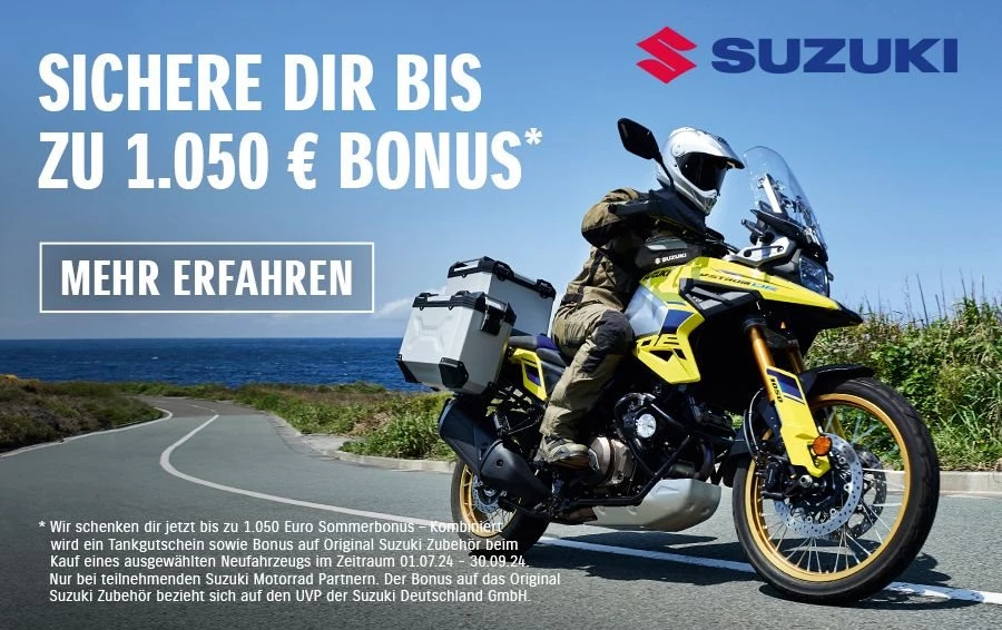 Sommerbonus bei Suzuki  Bild 1: Sommerbonus bei Suzuki