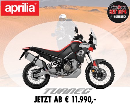 Aprilia Tuareg ab € 11.990,- bei Ginzinger
