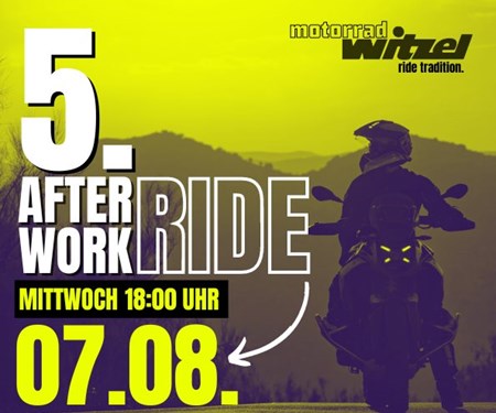 AFTER WORK RIDE: Runde 5 steht vor der Tür!