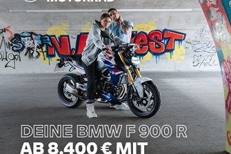 DEINE BMW F 900 R AB 8.400 € MIT 1.000 € NACHLASS*