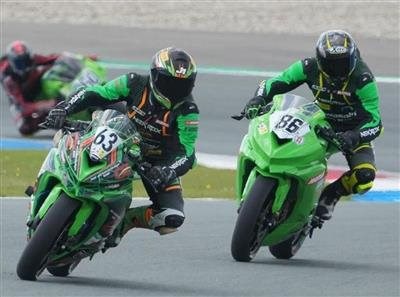 Kawasaki Ninja ZX-4RR Cup: Schlagabtausch beim zweiten Rennen im niederländischen Assen