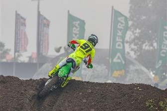 MXGP: Schwieriges Wochenende für Kawasaki im deutschen Regen