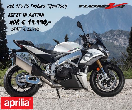 Tuono V4 - der sportliche Tourer in Aktion