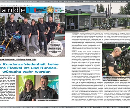 Motorradhändler des Jahres 2024 - World of Bike
