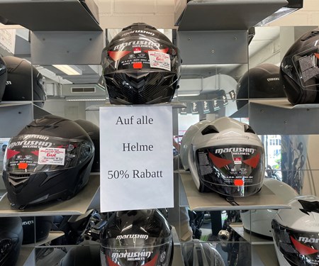 SSV-50% Rabatt auf alle MARUSHIN Helme