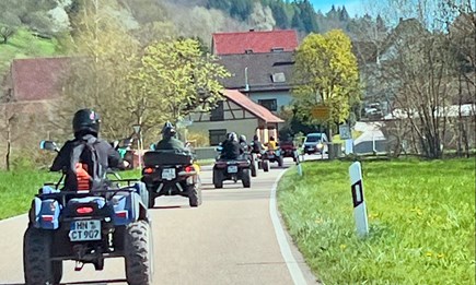 noch Plätzte verfügbar für Quad Tour am 14. September