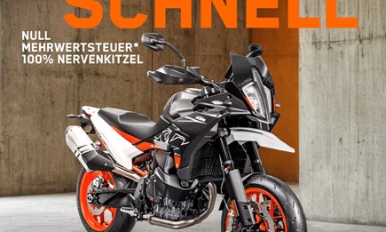 Keine Mwst jetzt bei KTM Modelle Street