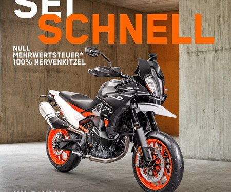 Keine Mwst jetzt bei KTM Modelle Street
