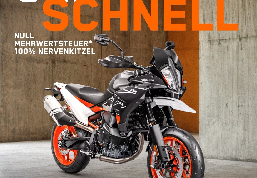 Keine Mwst jetzt bei KTM Modelle Street