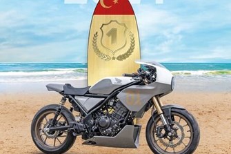 Sieger beim Honda Customs Wettbewerb 2024:  »Bunker Imprint« aus der Türkei