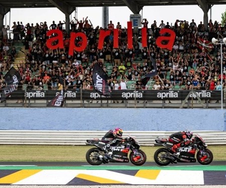BITTERES RENNEN FÜR APRILIA RACING IN MISANO
