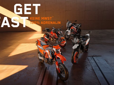 KTM NULL MEHRWERTSTEUER*, 100% NERVENKITZEL!