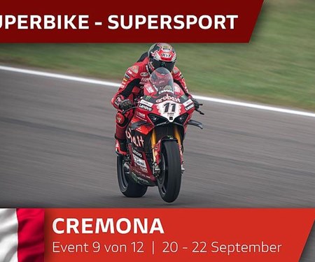 Bautista (P2) Bulega (P3) in Cremona, Sprint Doppelpodium, Bulega (P2), Bautista (P3)