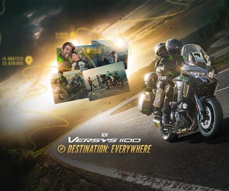 Kawasaki startet mit der neuen Versys 1100 ins Jahr 2025