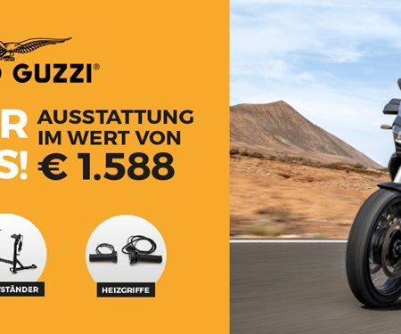 Moto Guzzi Stelvio Touringaktion