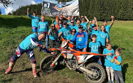 Maurice Egger vom FACTORY TEAM WALZER ist Enduro STAATSMEISTER 2024! - Bild 1