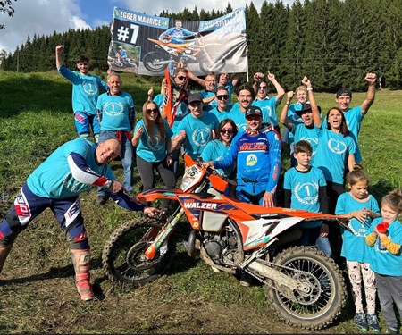 Maurice Egger vom FACTORY TEAM WALZER ist Enduro STAATSMEISTER 2024!
