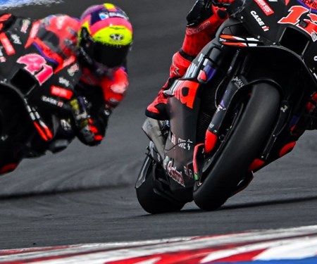 Drei Aprilias in den Top Ten in Misano