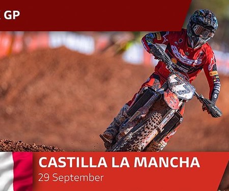 Alessandro Lupino wird beim MXGP in Castilla La Mancha 12.