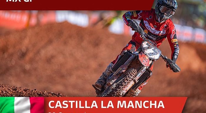 Alessandro Lupino wird beim MXGP in Castilla La Mancha 12.