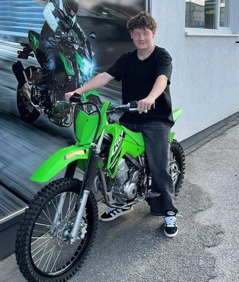 KLX 140 sorgt für Zeitvertreib und Spaß! Bild 1: KLX 140 sorgt für Zeitvertreib und Spaß!