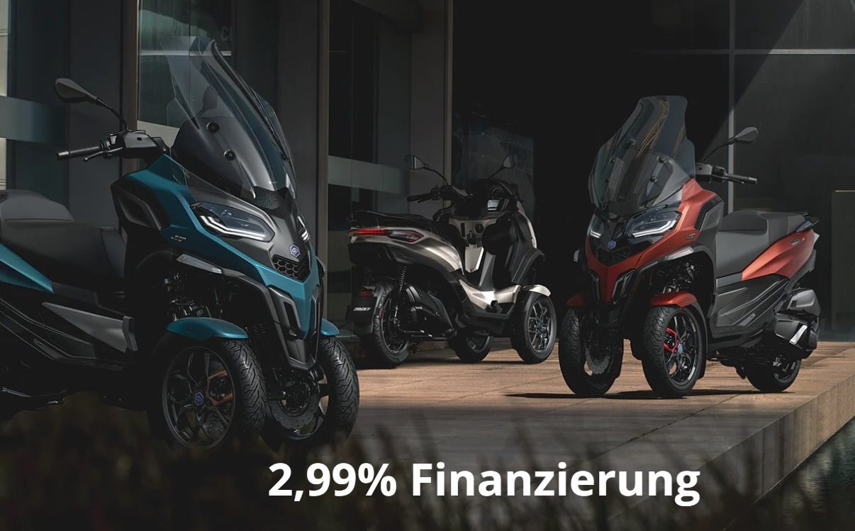 Piaggio 2,99% Finanzierung