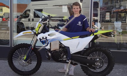 Husqvarna TE 250 übergeben!