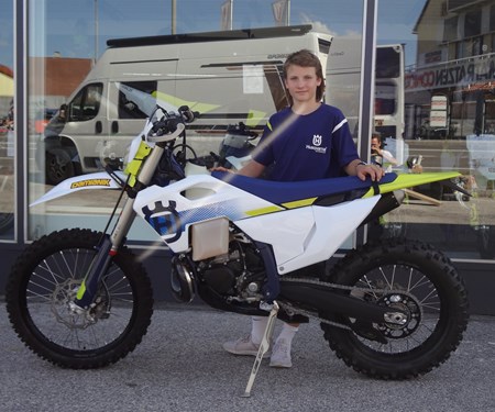 Husqvarna TE 250 übergeben!