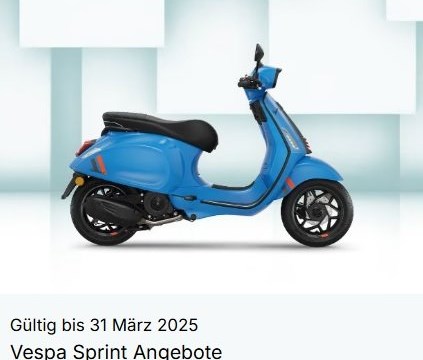 Vespa Sprint Angebote