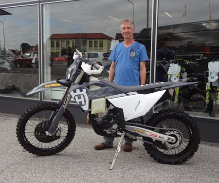 Übergabe einer Husqvarna FE 350 Pro!